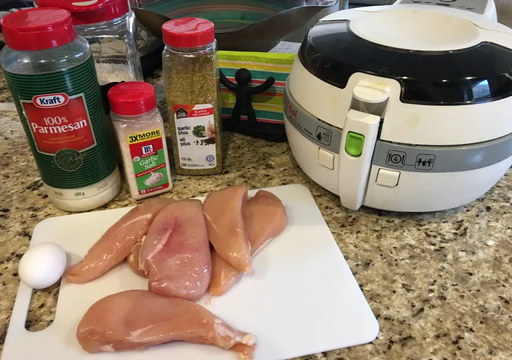 making healthy chicken fingers from scratch