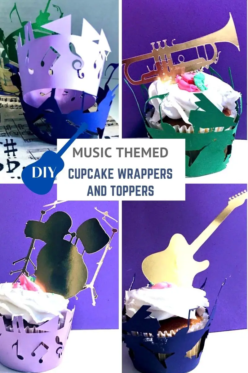 How to make Cupcake wrappers and toppers for your favourite Rockstar ...