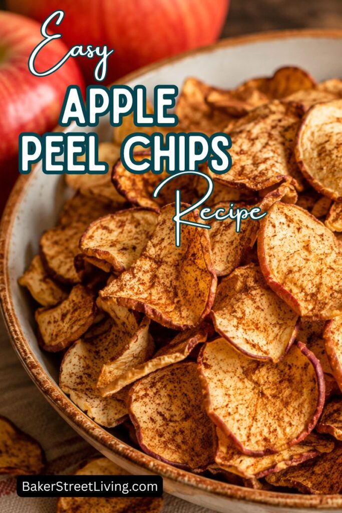 Easy to Make Apple Peel Chips