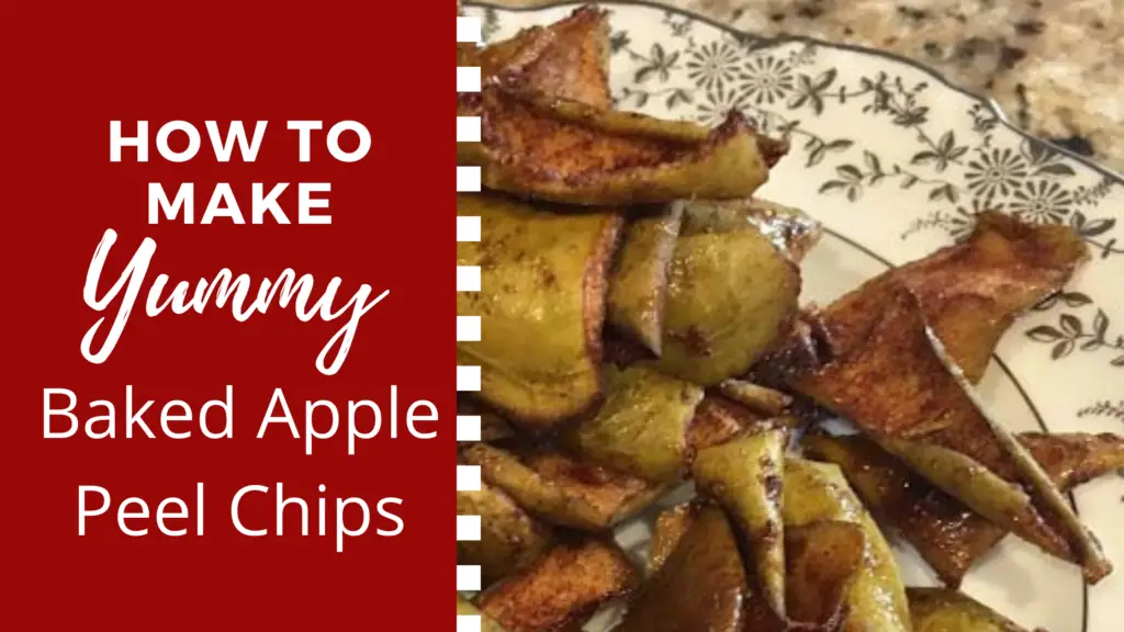 How to make yummy apple peel chips