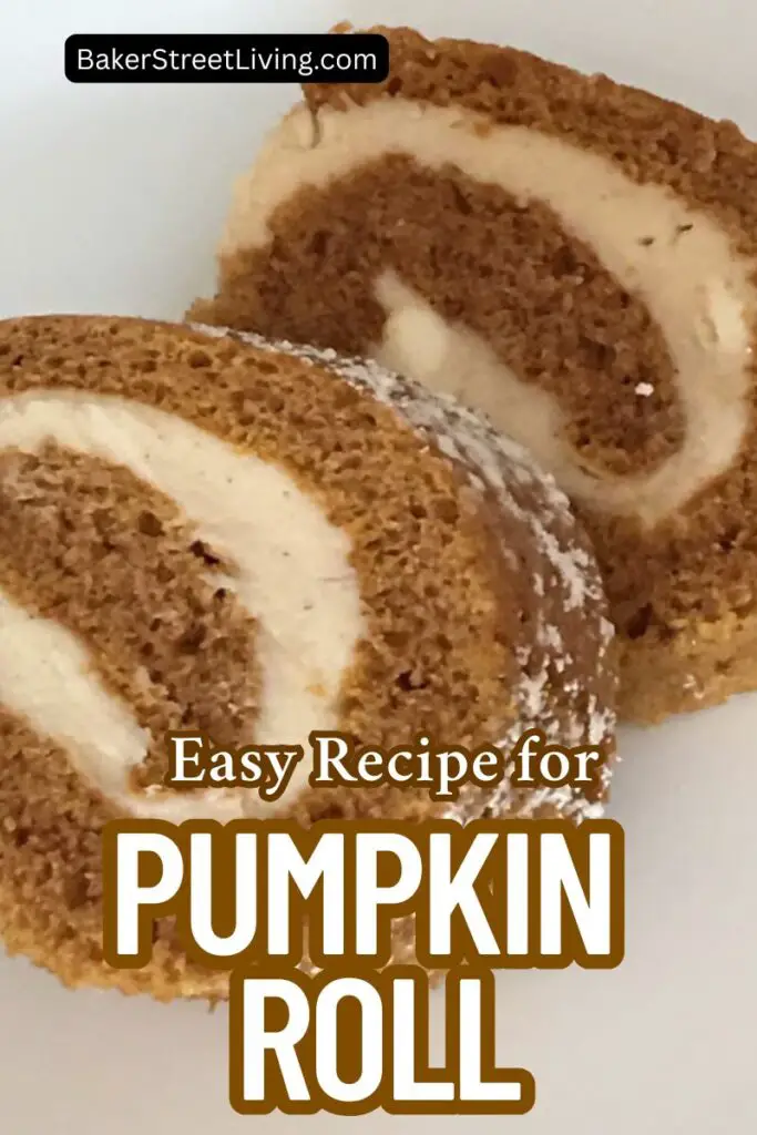 pumpkin roll dessert