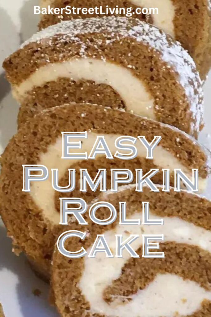 easy pumpkin roll cake recipe
