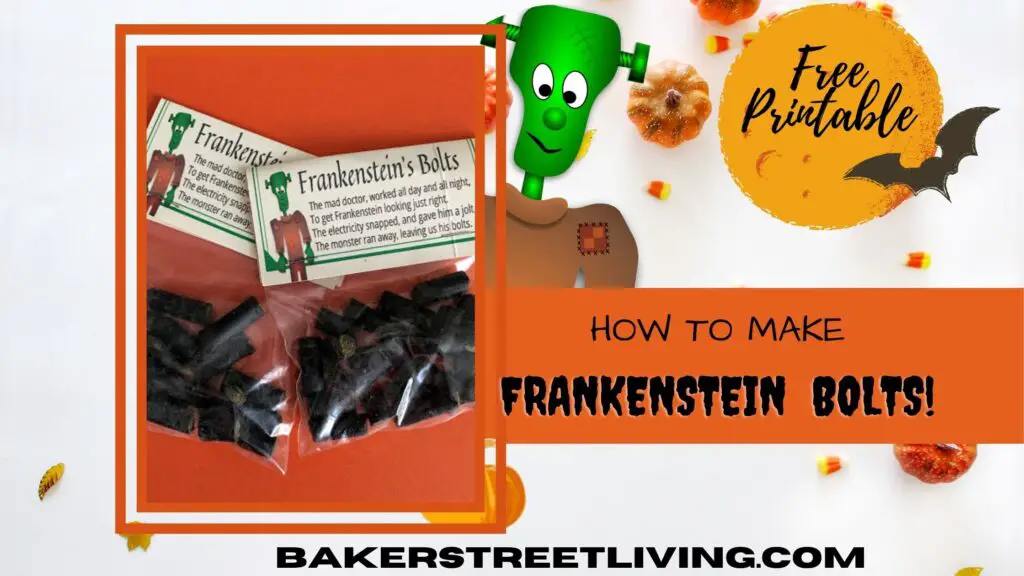 Halloween Frankenstein Bolts