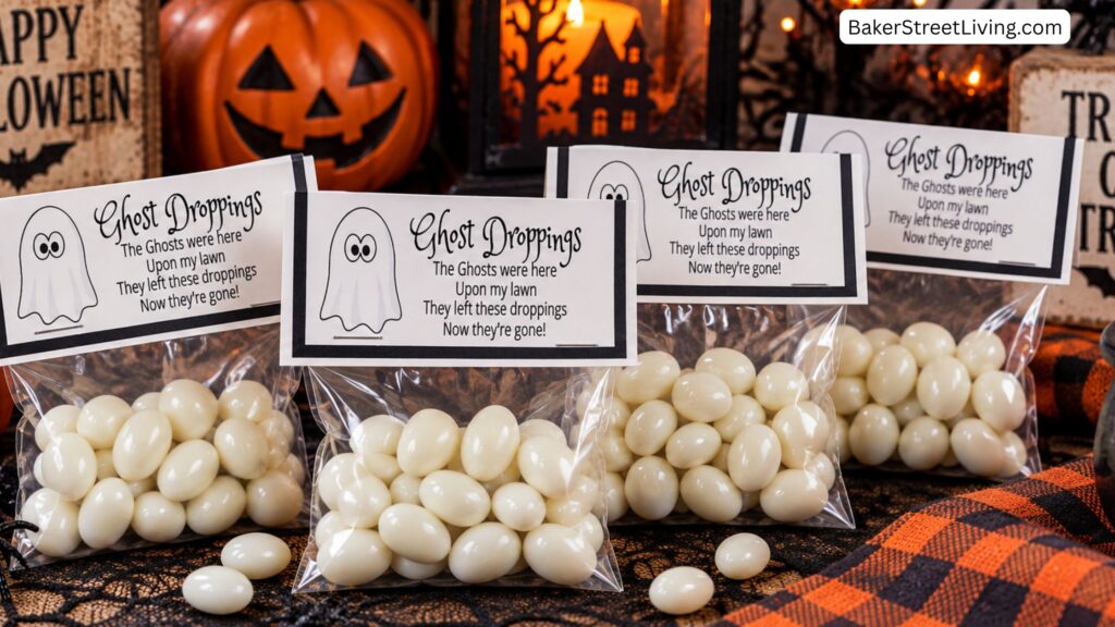 ghost droppings printable tags
