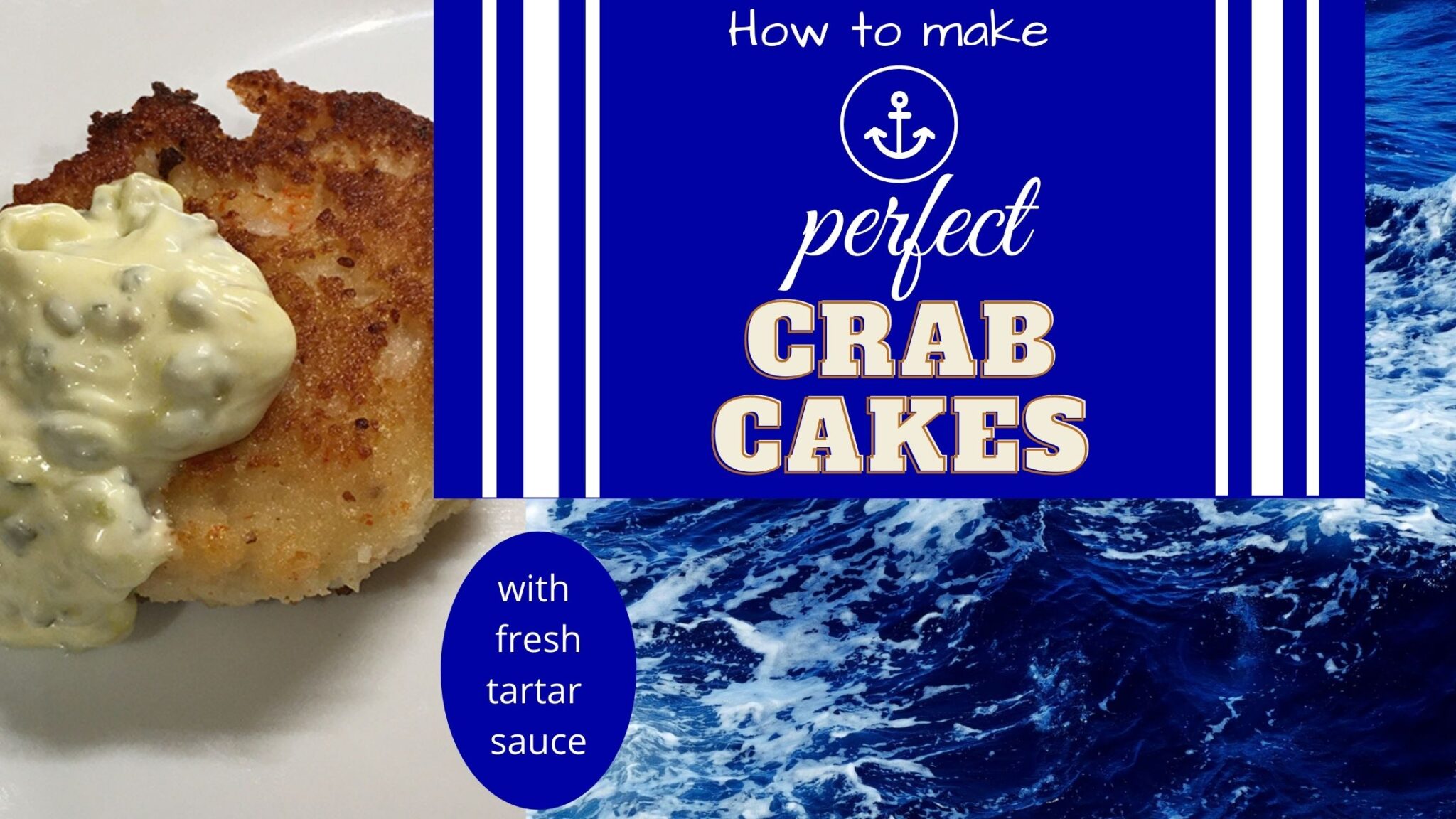How to make perfect, delicious crab cakes. Baker Street Living