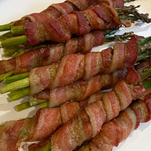 Bacon wrapped asparagus