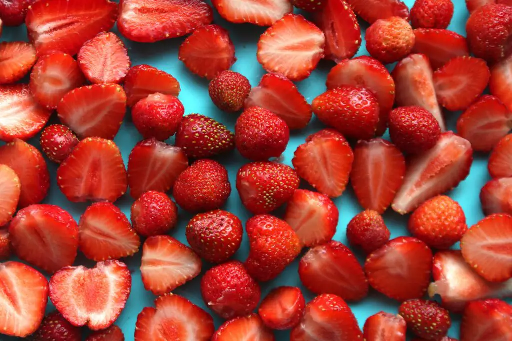 fresh strawberries