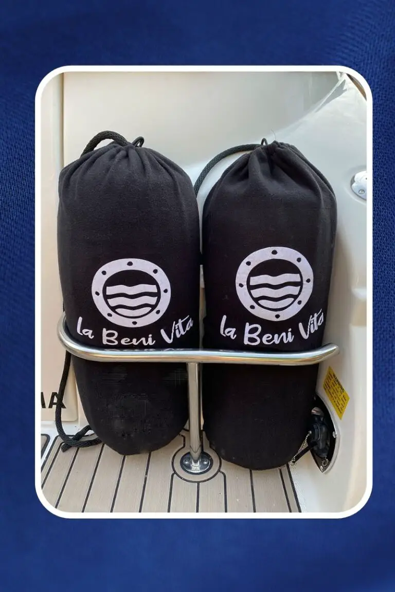 How to make custom boat fender covers. Baker Street Living