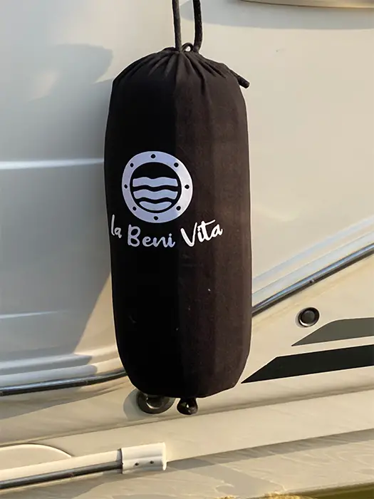 DIY custom boat fender covers