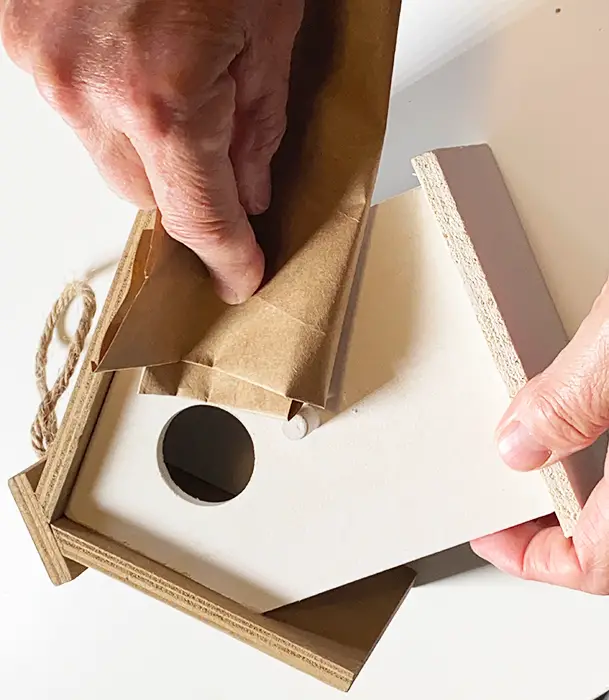 how to use waterslide paper on wood - sand