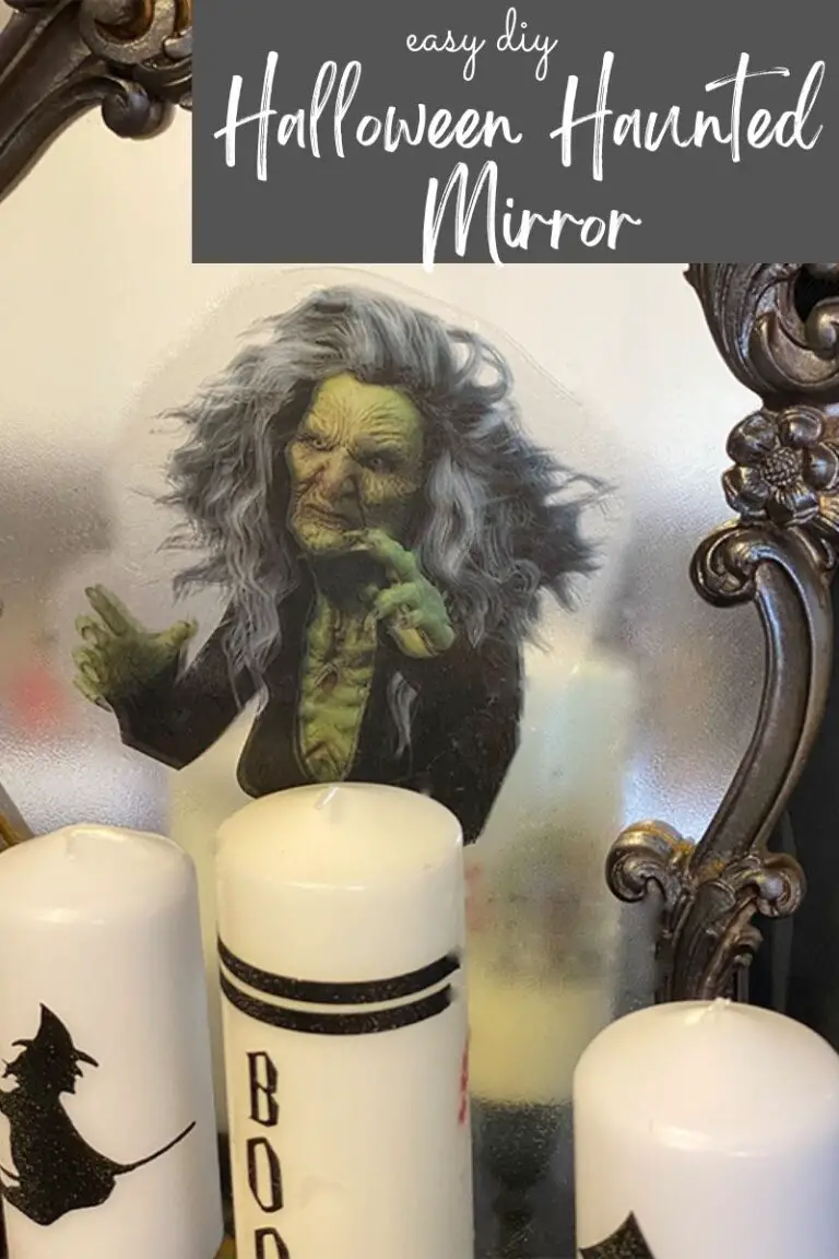 How to make a Halloween Haunted Mirror. Baker Street Living