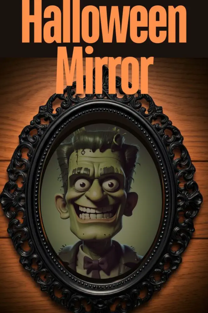 halloween mirror