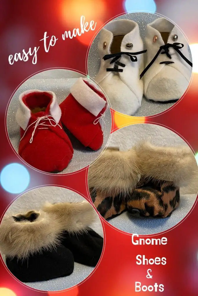 how to make Gnome shoes and boots