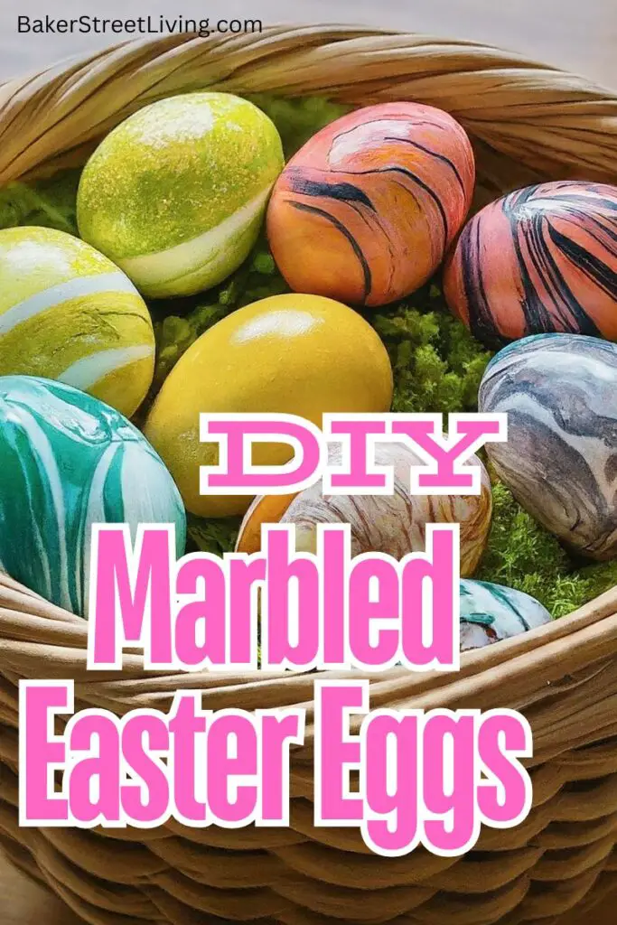 DIY Marbled Easter Eggs