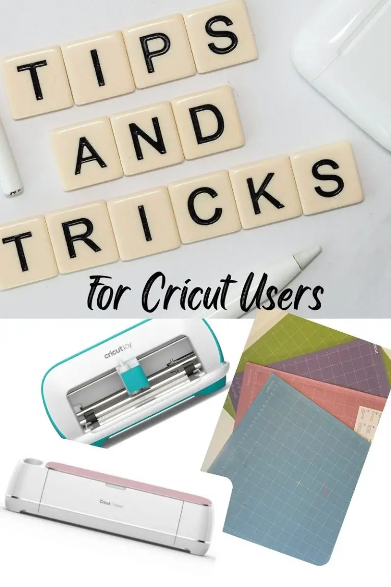 48 of the best Cricut Tips for Beginners (save time and money.) Baker