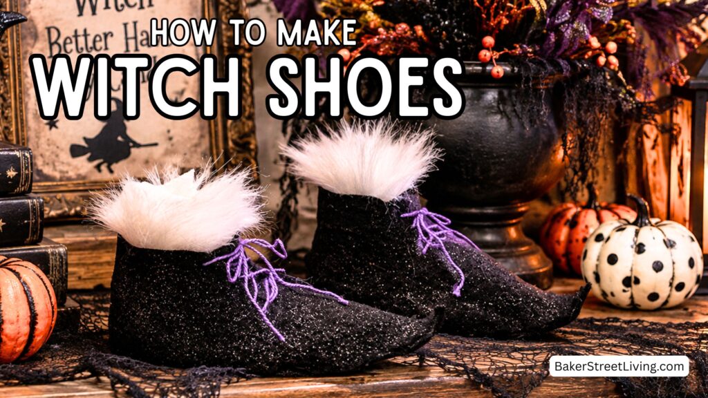DIY Witch Shoe Pattern