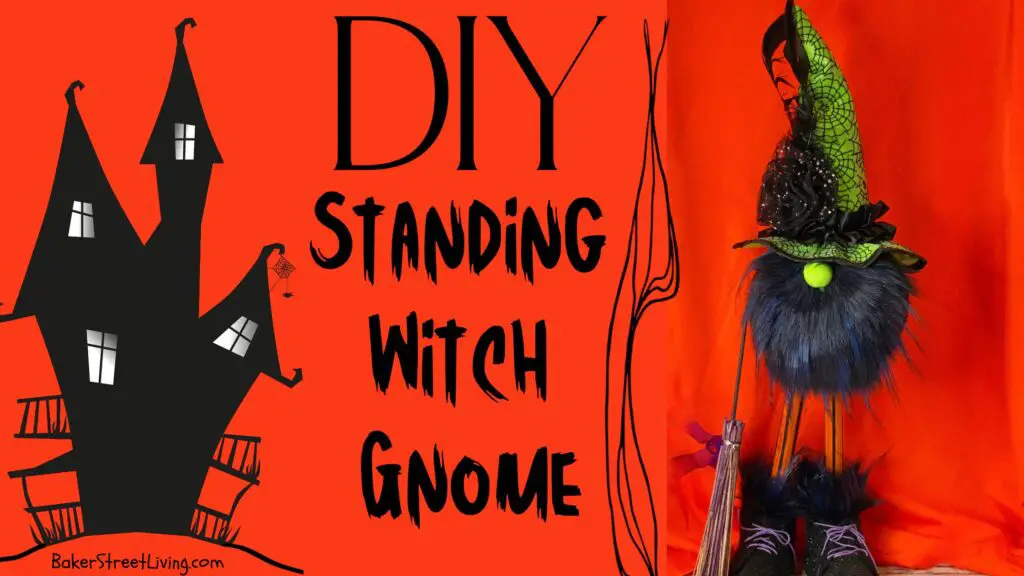 Easy to make DIY Gnome Witch