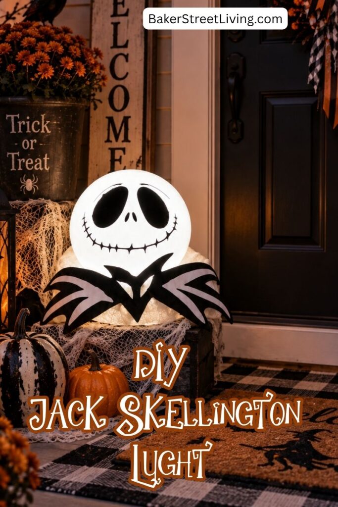 DIY jack Skellington Light