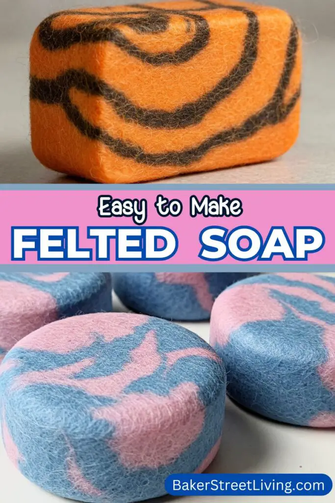 Easy to Make felted Soap