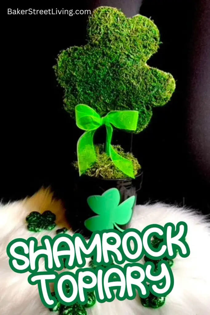 DIY Shamrock Topiary