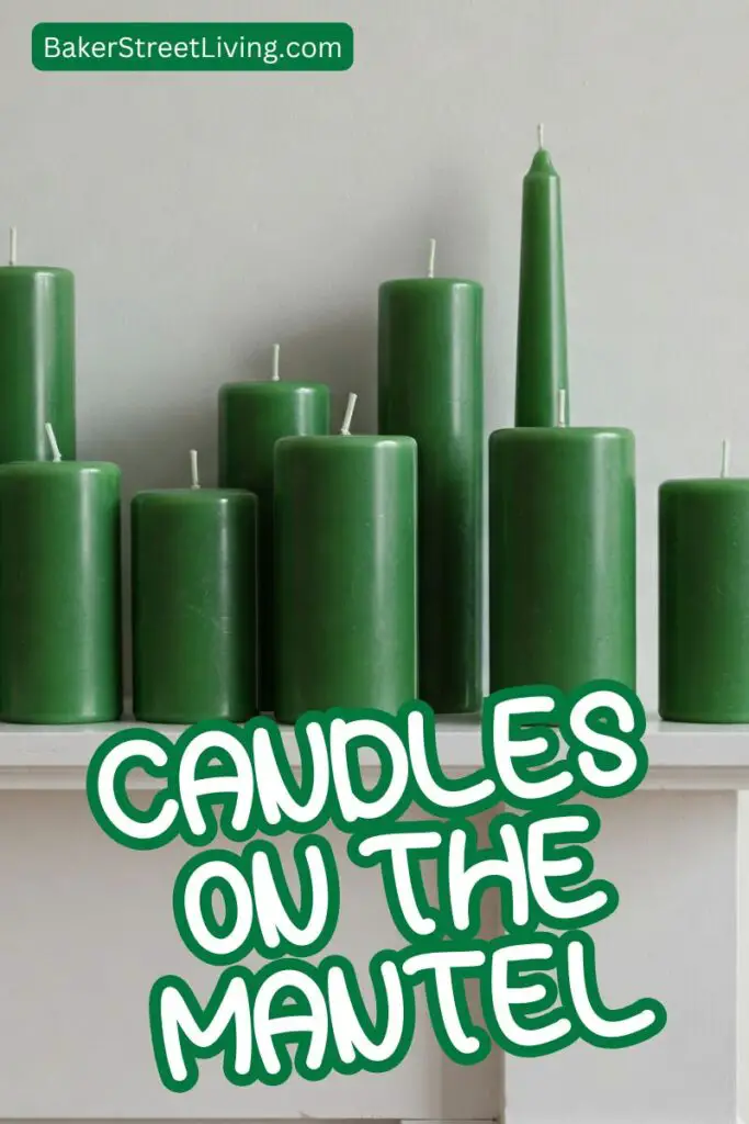 St. Patrick's day Decorating using candles