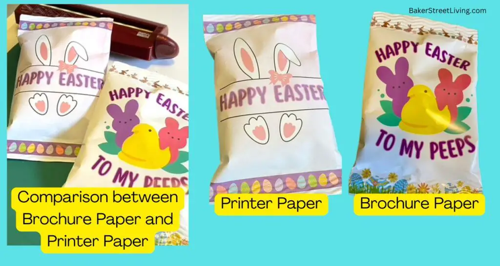 Making printable easter Chip Bags