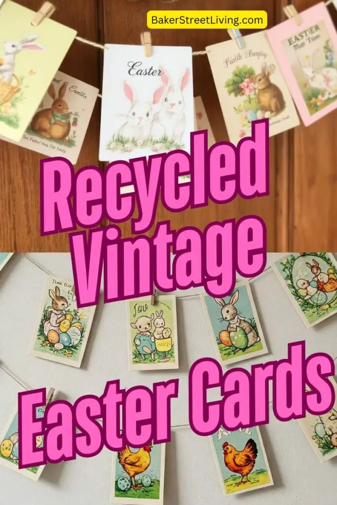 recycled easter cards