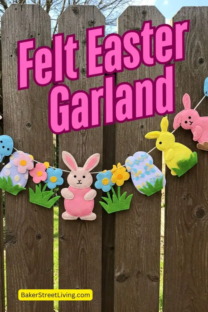 Felt Easter Garland