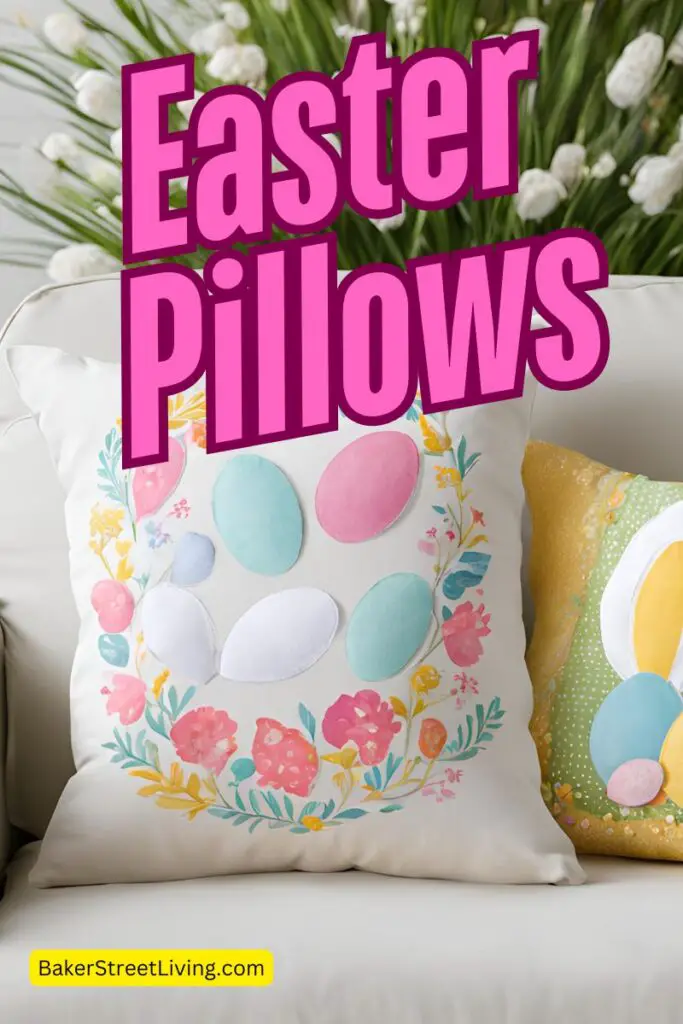 easter pillows