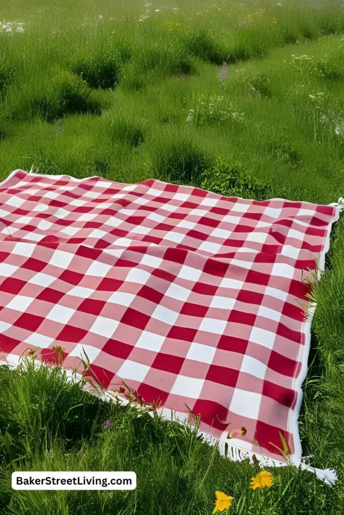 summer picnic essentials -blanket