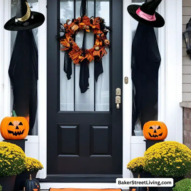 halloween door decor ideas - 1