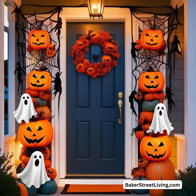 halloween door decor ideas - 2