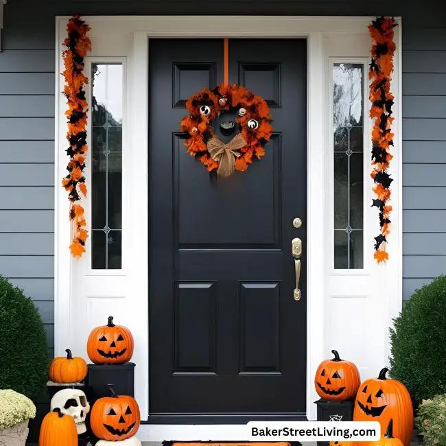 halloween door decor ideas