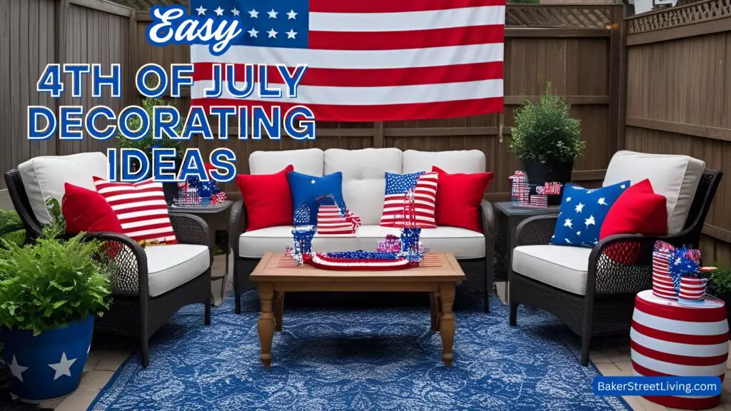 4th of july decorating ideas on an outdoor pation
