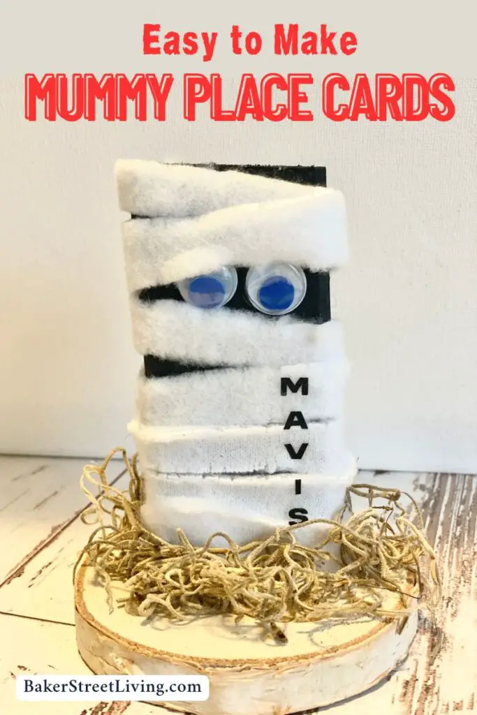DIY Halloween Place Cards