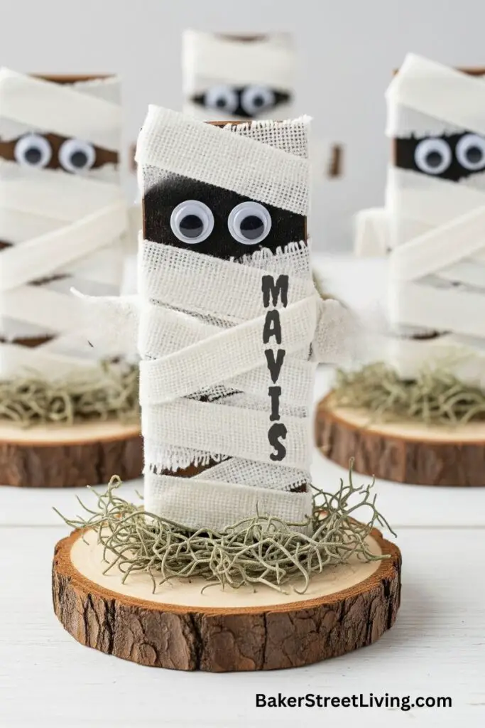 diy Halloween Place Cards