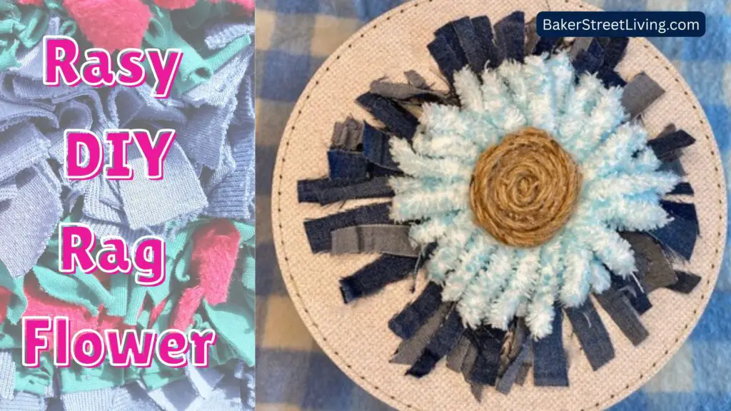 easy DIY Rag Flowers
