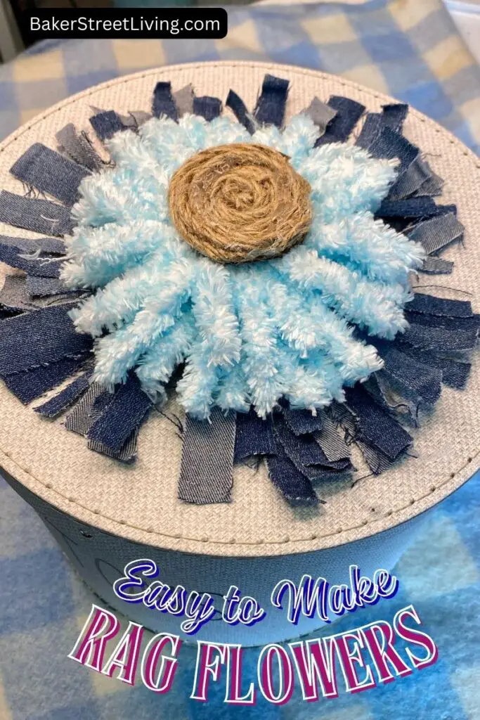diy rag flowers