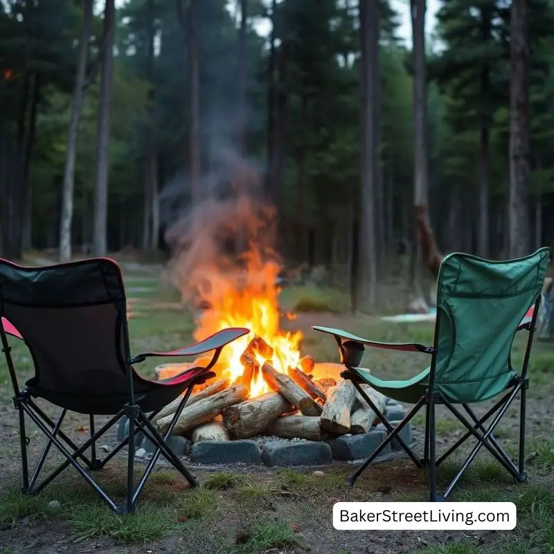 Fire Pit Seating Ideas - Folding Chairs