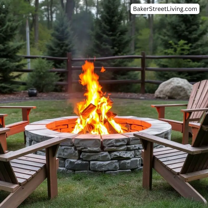 fire pit seating ideas 