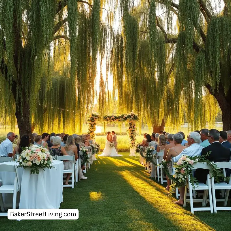 ummer Wedding Idezs - Wedding under the Willows