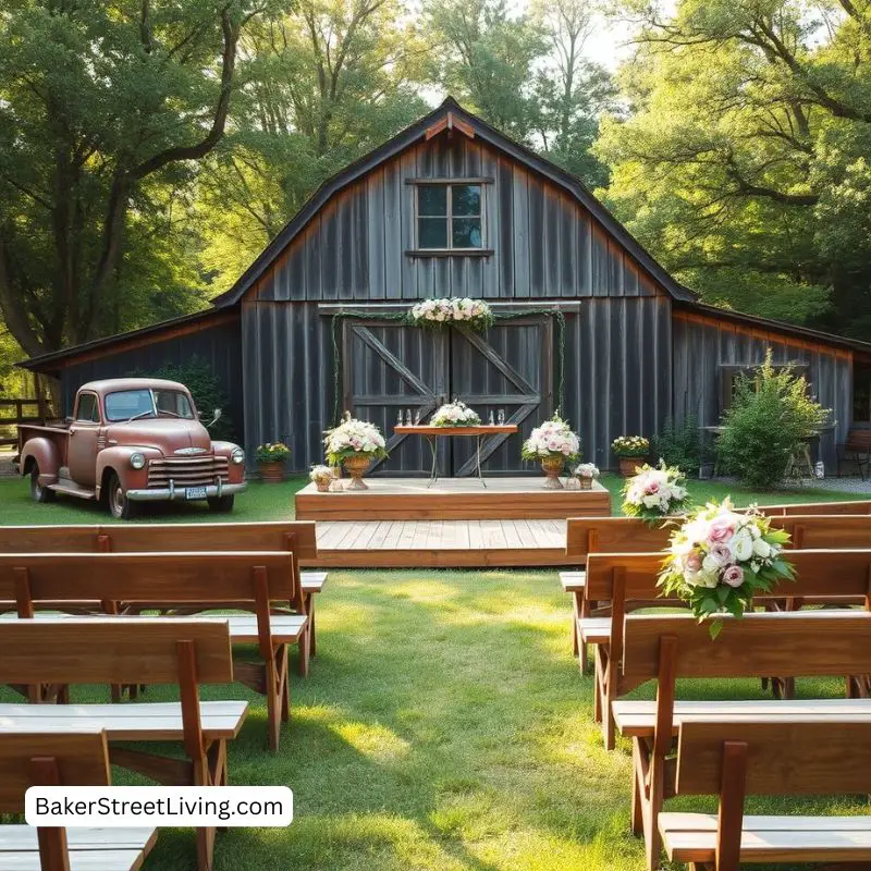 summer wedding ideas - rustic barn