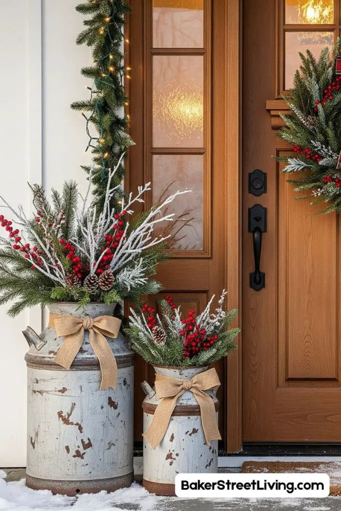 Winter Door decorating Ideas
