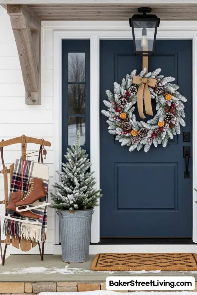 Winter Door Decorating Ideas