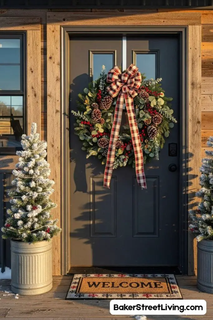 winter door decorating ideas