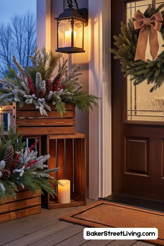 Winter Door Decrorating Ideas