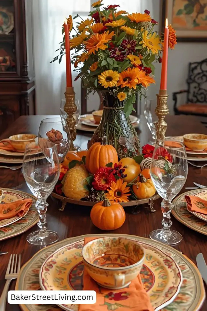 Fall table decor ideas