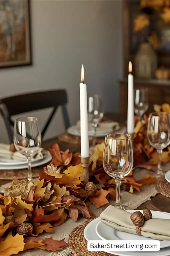 table decor ideas for fall