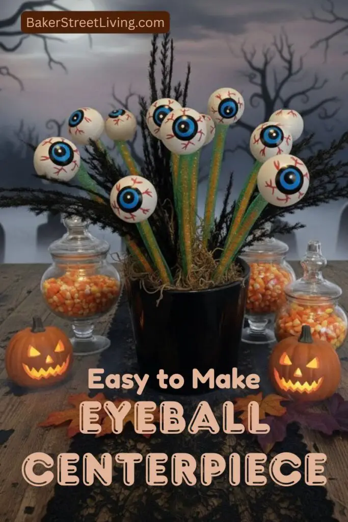 Easy DIY Eyeball Plant Centerpiece