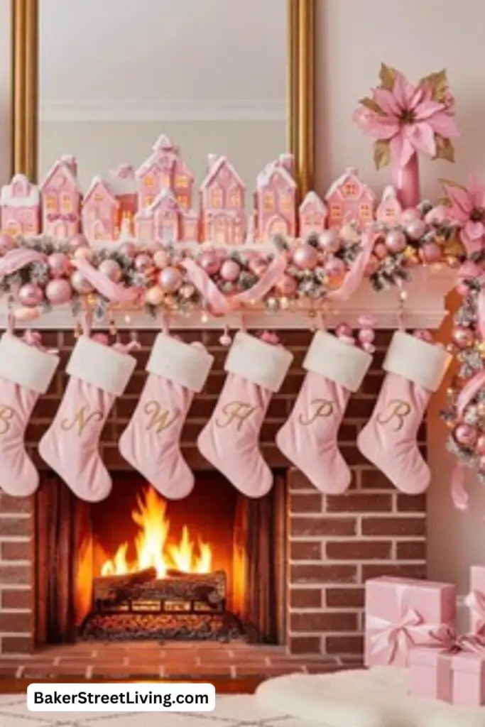 christmas fireplace decor ideas
